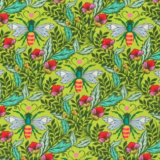 Free Spirit Fabrics - tula Pink - Full Moon Forest II - Shake Your Honey Maker TP248 Enchanted