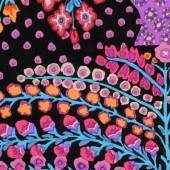 Rowan Stoffe - Kaffe Fassett - Persian Vase Pattern GP100 Black